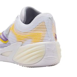 Zapatillas de Baloncesto para Adultos Puma All-Pro Nitro™ 2 Blanco Morado 3-4 Años