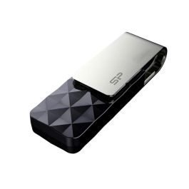 Silicon Power SP128GBUF3B30V1K Memoria USB 3.2 Gen 1 Blaze B30 128GB Black – Rendimiento Rápido y Eficiente