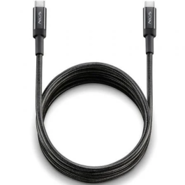 NGS KNOT100W-3 Cable USB 2.0 Tipo-C Macho - USB Tipo-C Macho, Carga hasta 100W, 480Mbps, 3m, Negro Precio: 11.49999972. SKU: B14FWDCC7T
