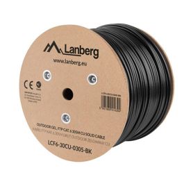Cable de Red Rígido FTP Categoría 6 Lanberg LCF6-30CU-0305-BK 305 m Negro Precio: 280.50000022. SKU: B1A6EWBRKJ
