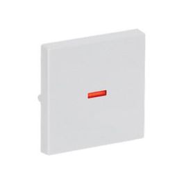 BUSCH-JAEGER 1789-84 Abdeckung für Aus-Wechsel-Kreuz-Kontroll-Schalter Future Linear White Placa Frontal Blanco 63 mm