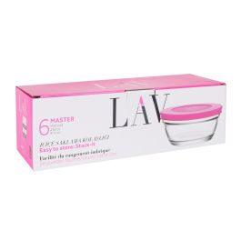 Lav Set 6 Bols 250 cc - 10.5 cm, Colección Master (8 Cajas)