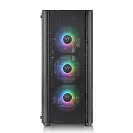 Thermaltake V250 TG ARGB Midi Tower Negro para PC con Cristal Templado y 3 Ventiladores ARGB Frontales + 1 Trasero Instalados