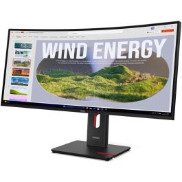 Lenovo T34WD-40 Monitor ThinkVision 34" Curvo VA WQHD (3440x1440) 120Hz USB-C Docking 96W
