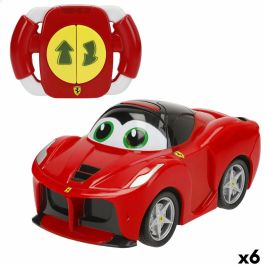 Coche Radio Control Ferrari 13 x 6,5 x 7,5 cm (6 Unidades) Coche Radio Control Ferrari 13 x 6,5 x 7,5 cm (6 Unidades)