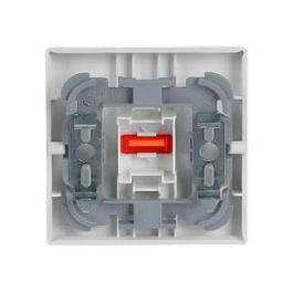 BUSCH-JAEGER 1789-84 Abdeckung für Aus-Wechsel-Kreuz-Kontroll-Schalter Future Linear White Placa Frontal Blanco 63 mm