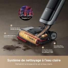 Dreame AAARM54780 Aspiradora de calor H15 Pro, limpieza de suelos a 85°C, brazo robótico con IA sin huecos, sensor RGB inteligente, 22 kPa