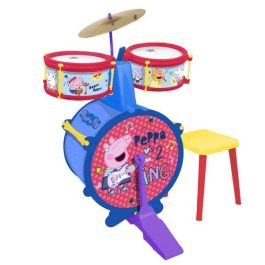 Reig Bateria Sencilla Peppa Pig Infantil con Banqueta 55x36x38 cm Plástico Precio: 41.7899999. SKU: S2413509