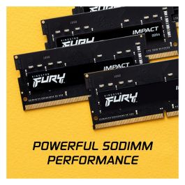 Kingston Memoria RAM FURY Impact 32GB DDR4 3200MHz CL20 SODIMM para Portátil