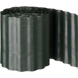 Nature Borde de césped de polietileno verde H25 cm x 9 m