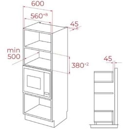 Microondas con Grill Teka MSEG825FI 25L 25 L