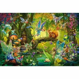 Schmidt Spiele SCH4001504563332 Hadas in the Forest con Varita Mágica Add-On - 200 Piezas