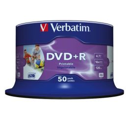 VERBATIM DVD+R 4.7GB 16x Photo Imprimi (Tarrina 50) Precio: 34.50000037. SKU: B18BLN23ME