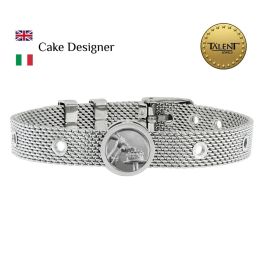 Pulsera Unisex Cake Designer Talent Jewels TJA-3-04-03-1-235 Plateado