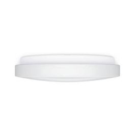 Steinel RS PRO P1 - Lámpara LED interior de techo/pared, sensor de movimiento, 9.5W, 942lm, 3000K blanco cálido, IP54, 27.2cm, plástico blanco