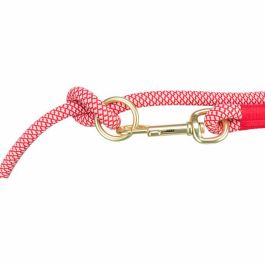 Ramal ajustable para perro Trixie Soft Rope Rojo Crema S S/XL