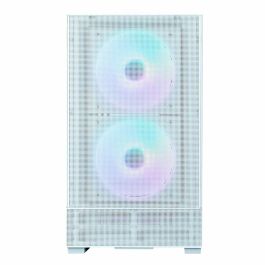 Zalman P30 Air White Mini Tower PC Blanco para placas Micro-ATX y Mini-ITX con ventana lateral de vidrio templado