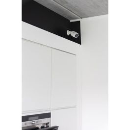 Chacon CHA5411478344940 Cámara Ficticia de Seguridad, Aluminio, LED Azul, Blanco