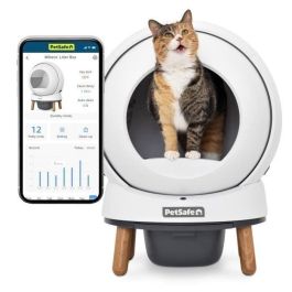Caja de arena autolimpiante - PETSAFE - SMART SPIN - Conectada - Blanco Precio: 371.94999974. SKU: B1CCRRG8E8