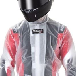 Sparco S00239T1EM Funda para Traje de Carreras Evo M - Impermeable, PVC Transparente y Flexible, Antiamarilleo Sparco S00239T1EM Funda para Traje de Carreras Evo M - Impermeable, PVC Transparente y Flexible, Antiamarilleo