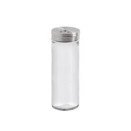 Especiero de vidrio e inoxidable Quttin 5x14 cm - Inde (24 Unidades) Especiero de vidrio e inoxidable Quttin 5x14 cm - Inde (24 Unidades)