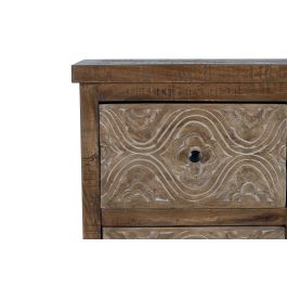 Giner y Colomer Aparador de Madera de Mango Marrón Envejecido 3 Cajones 2 Puertas