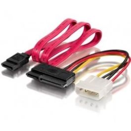 Equip Stromkabel SATA 15+7pol Bu > 4pin+SATA 7pin St/B Polybeutel Precio: 19.49999942. SKU: B15Y7VNAWZ