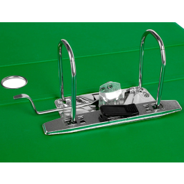 Liderpapel Archivador de Palanca A4 Forrado Lomo 80mm Verde con Compresor Metálico