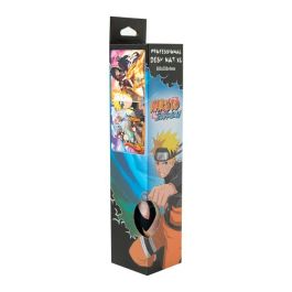 ERIK Alfombrilla Gaming Naruto Shippuden 80x35cm Impermeable con Base Antideslizante y Bordes Reforzados para Teclado y Ratón