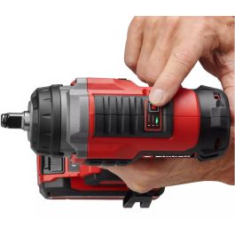 Einhell 4510070 Destornillador de Impacto Inalámbrico, 400 Nm, 18V, Motor sin escobillas, Negro/Rojo