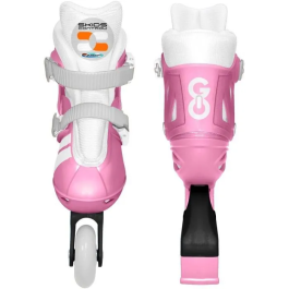 Stamp Patines en línea ajustables SKIDS CONTROL Rosa Talla 30-33 STA3496271873028