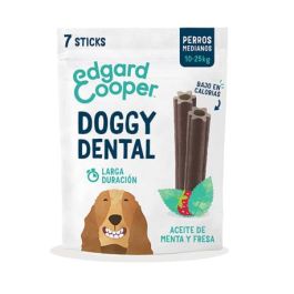 Doggy Dental Fresa-Menta Medium - Snacks dentales para perros 8 unidades de 160 gr, ideal para 10-20 kg Precio: 31.79. SKU: B19R5NQVR2