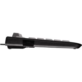 Cherry KC 1000 Smartcard Keyboard Teclado Alámbrico USB QWERTZ con Lector de Tarjeta Inteligente, Diseño Alemán, Negro