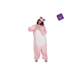 Disfraz para Adultos My Other Me Big Eyes Oso de Peluche Rosa M/L