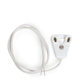 Portalámparas Tubo LED T8 Cable 30Cm Portalámparas Tubo LED T8 Cable 30Cm