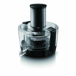 Philips HR7778/00 Procesador de Alimentos 6 en 1, 1300 W, 3,4 L, Acero Inoxidable, Tecnología PowerChop, Recipiente 3,4 L y Batidora 2,2 L