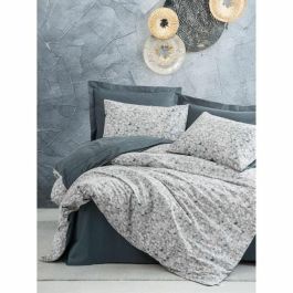 Juego de Cama 220x240 cm Antracita 100% Algodón: Funda Nórdica + 2 Fundas Almohada 60x60 cm - ASI8683743799022 Juego de Cama 220x240 cm Antracita 100% Algodón: Funda Nórdica + 2 Fundas Almohada 60x60 cm - ASI8683743799022
