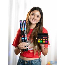 iDance Baquetas de Batería Inalámbricas con Altavoz y Sonido, Plástico Negro 35x3 cm, para 8 Años, Batería Litio Incluida
