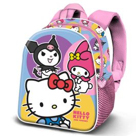Hello Kitty Mochila Preescolar 3D Elite Happy con Relieve Frontal, Rosa, 1 Compartimento, Espalda y Correas Acolchadas Precio: 13.89000019. SKU: B1HHFJFT7P