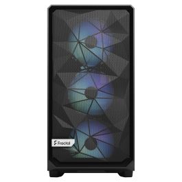 Fractal Design Meshify 2 Lite RGB Black Window Caja de PC ATX con Ventana Lateral y Iluminación Multicolor