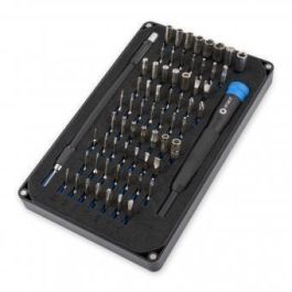 iFixit 64 Bit Driver Kit - Juego de Herramientas de Precisión con 64 Puntas para Reparación de Electrónica y Dispositivos
