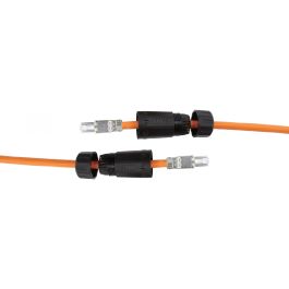 EQUIP 221172 Acoplador RJ45 Cat6A para Exteriores Outdoor Negro Azul