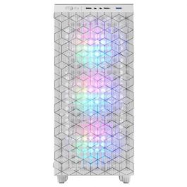 Mars Gaming MC-MAG Caja Gaming ATX Midi Tower Blanca con 3 Ventiladores RGB, Cristal Templado y Doble Rejilla Magnética