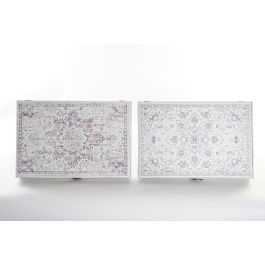 DKD Home Decor Tapa Contador Árabe Étnico de MDF Multicolor 46.5 x 31.5 x 6 cm (2 Unidades)