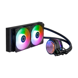 Cooler Master MasterLiquid 240 ATMOS Procesador Kit de refrigeración líquida 12 cm Negro Cooler Master MasterLiquid 240 ATMOS Procesador Kit de refrigeración líquida 12 cm Negro