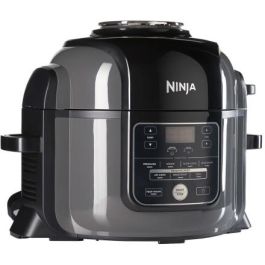 Ninja OP300EU Olla Eléctrica Multifunción 7 en 1 Foodi, 6L, Olla a Presión y Freidora de Aire