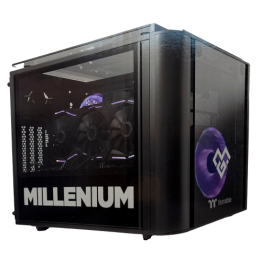 Millenium CAJA CA-1L2-00S1WN-02 - Caja de PC Torre ATX, Ventilador 200 mm Incluido, Vidrio Templado 4 mm x 4, Soporta Micro-ATX y Mini-ITX, Compatible con Fuente ATX, Color Negro Precio: 42.50000007. SKU: B1HGM735M8
