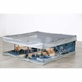 ZOLUX ZOL1704880506112 Recinto Modular Neo Park para Pequeños Animales y Cobayas 105x105x35 cm (1.10 m²)