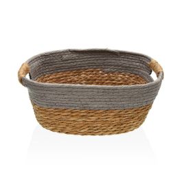 Cesta con asas gris M Versa 23x15x31 cm - Alga y papel (2 Unidades) Precio: 7.49999987. SKU: B1B2TGM4A8