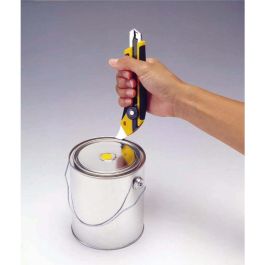 Olfa Cúter L-5 con mango antideslizante, púa de metal duro y cuchilla de 18 mm Olfa Cúter L-5 con mango antideslizante, púa de metal duro y cuchilla de 18 mm